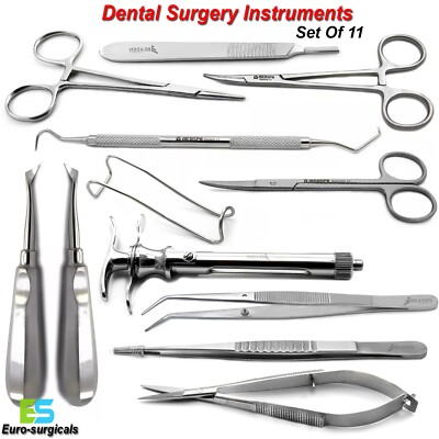 Dental Knochenchirurgie Instrumente Operation Implantat Chirurgische Spritzen Werkzeuge Set