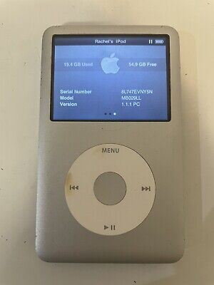 Apple iPod classic 6th Generation Silver (80 GB) 4400+ Apple iPod classic 6th Generation Silver (80 GB) 4400+
