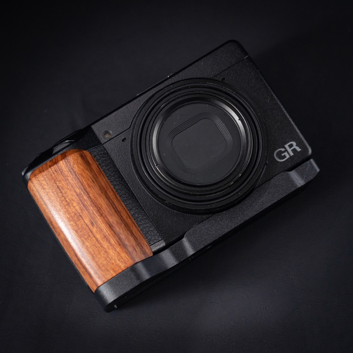 RICOH GR3 GRIII GR3X 用 ウッドグリップ（9999円で購入） Wood Camera Grip For RICOH GR3 GRIII GR3X Camera with Aluminum