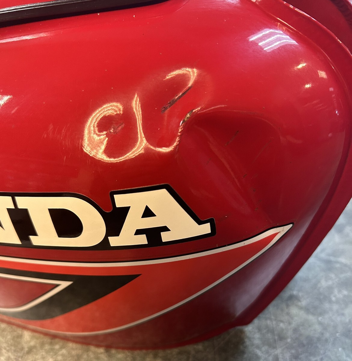 1979 Honda CB125 CB 125 S Fuel Tank Light Ruby Red 17520-383
