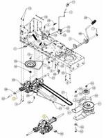 Zugkraft Original Mtd AufsitzmäHer RasenmäHer LT1 NS92 618-09815