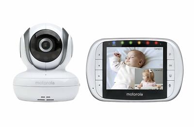 Motorola MBP36S Remote Wireless Video Baby Monitor- Baby Monitor