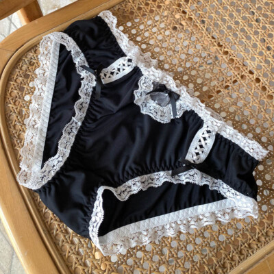 Lolita Briefs Underpants Cute Girls Maid Lace Bow Panties Underwear Japanese New