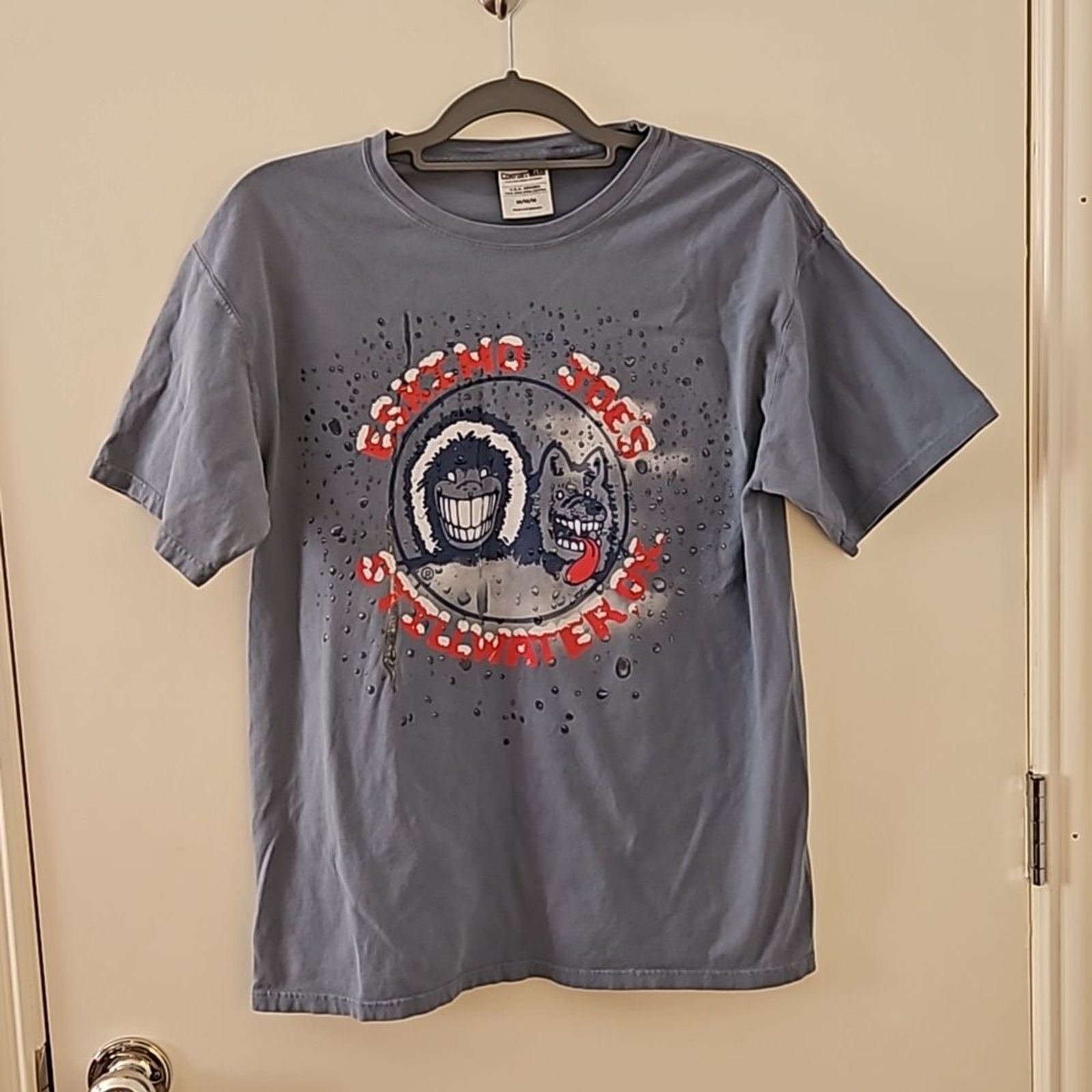 ESKIMO JOE'S Comfort Wash Cotton Crazy Weather Short Sleeve T-shirt