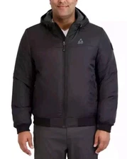 Gerry Men’s Hooded Bomber Water-Resistant Performance Jacket Black Size XL NEW!