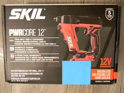 NEW SKIL PWRCORE 12 12V/20V Li-Ion Brushless Flip Drill DL6300D - Tool Only