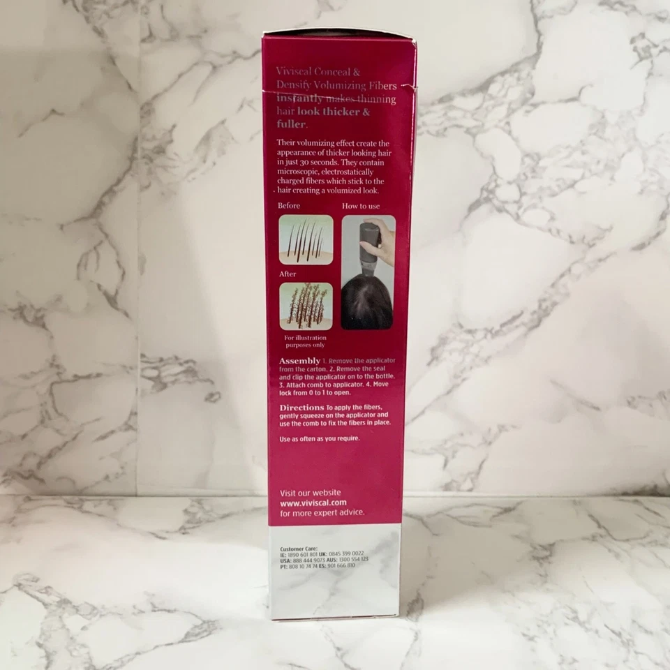 Fibras voluminizadoras Viviscal Blonde Ocultar y Densificar 15 g / 0,53 OZ Foto 2 de 4