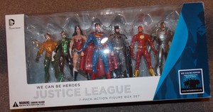 justice league 7 pack action figure box set