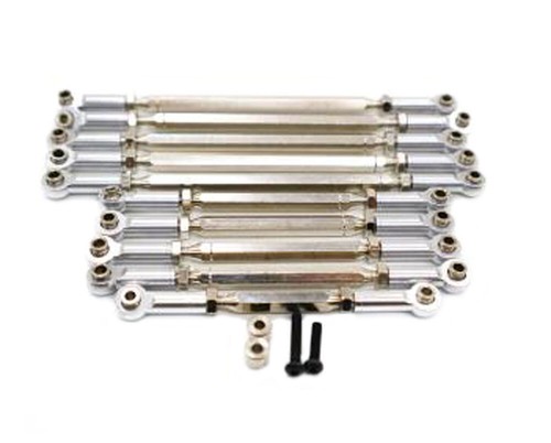 Aluminum metal Upgrade parts Silver Fit For 1/10 FTX5579 Outback RGT 86100 86110 - Picture 46 of 47