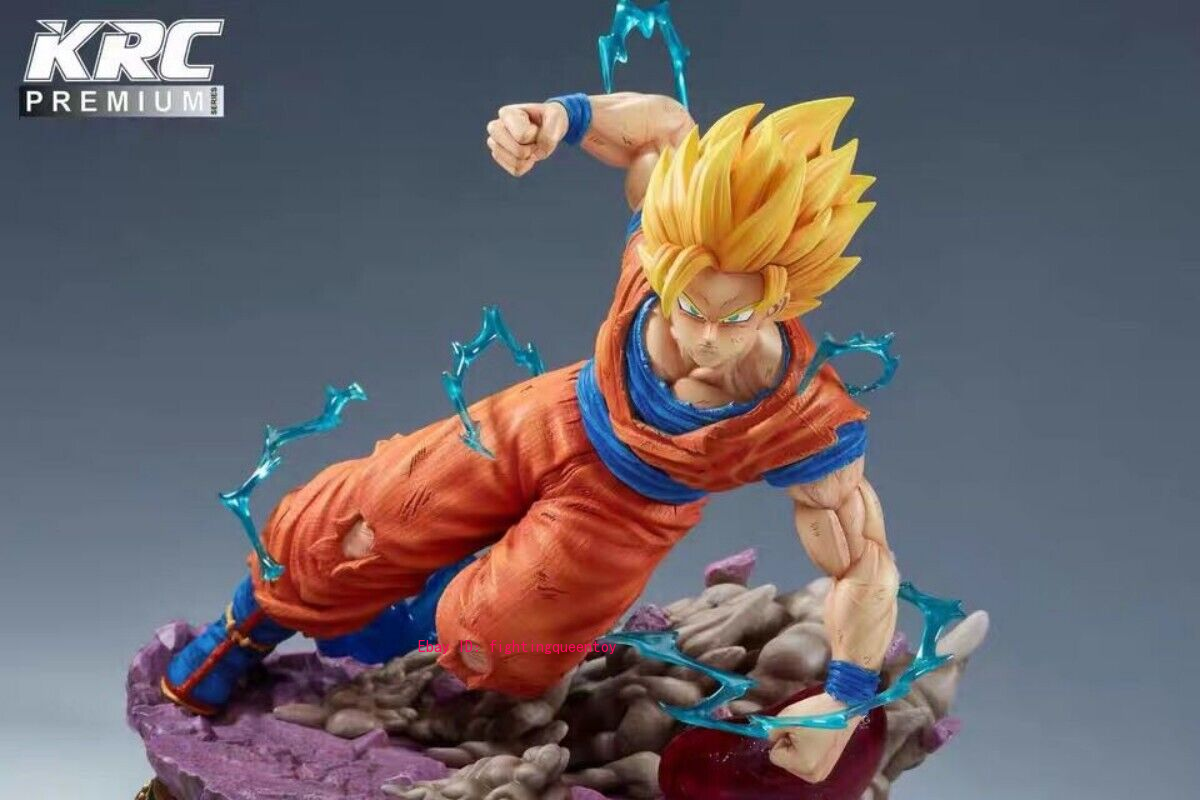 Figurine Dragon Ball Super Saiyan 3 Son Goku Statue KRC Studio avec Boîte 1/6 - Collection