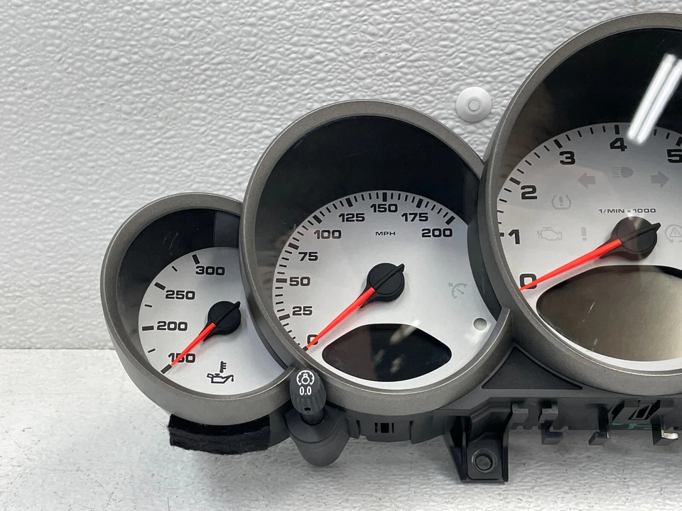 2006-2009年保时捷 911 Carrera 997 速度计仪表组 1561 原始设备制造商 — 第 2/4 张图片