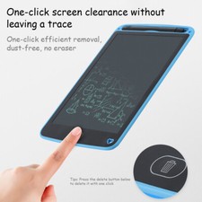 Blue 10.5" Children's Color LCD Drawing Pad - Bedroom Play Travel Entertainment