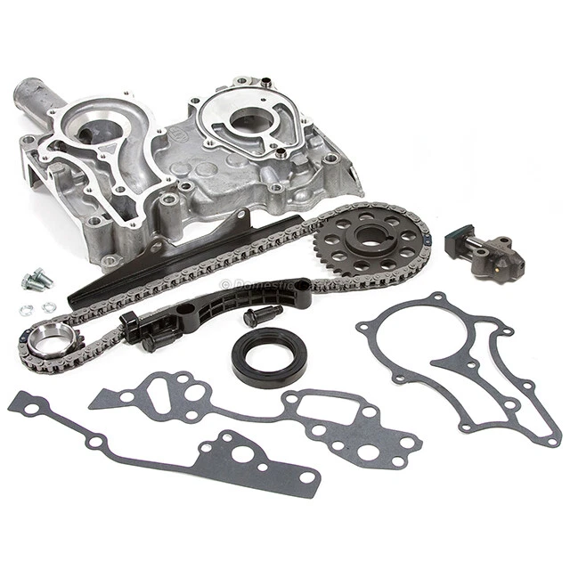85-95 Toyota 4Runner Pickup 2.4L Heavy Duty Timing Chain Timing Cover Kit 22R - Image 2 of 4