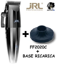 JRL PROFESSIONAL 2020C CORDLESS CLIPPER HAIR CLIPPER + CHARGING DOCK "WAHL"