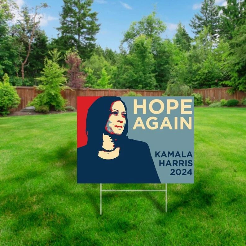 Kamala Harris For President 2024 Yard Sign
