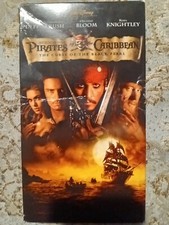 Pirates of the Caribbean: The Curse of the Black Pearl VHS, 2003 