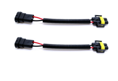 2x 9006 Birne auf H8 H11 Umbau Fassung Adapter für Scheinwerfer Nebelscheinwerfer Birne