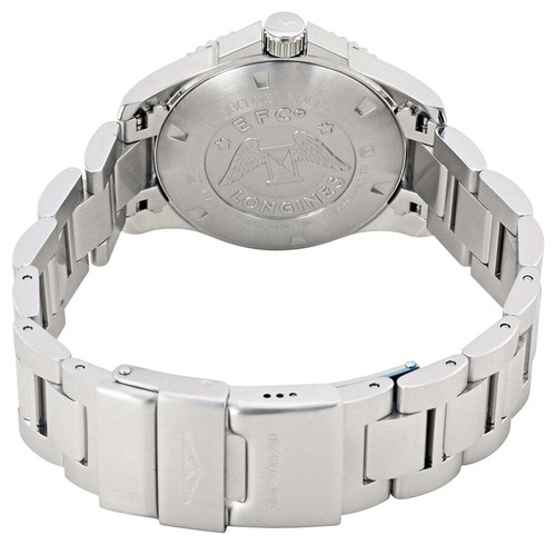 Orologio Uomo Longines HydroConquest Acciaio Quadrante Nero Subacqueo Quarzo L3.730.4.56.6 - Foto 3 di 3