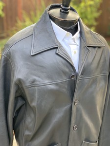 saxony leather jacket