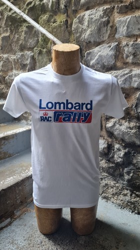 Lombard RAC Rally tee t shirt top 1980s Motor Sport Racing Car - Picture 4 of 5