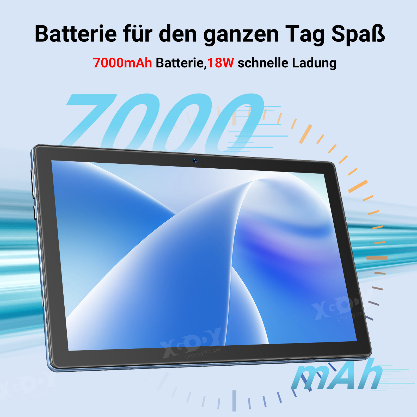 2024 Tab 8GB+256GB Pad Android 12 Gaming Tablet Computer PC 10,1 Zoll