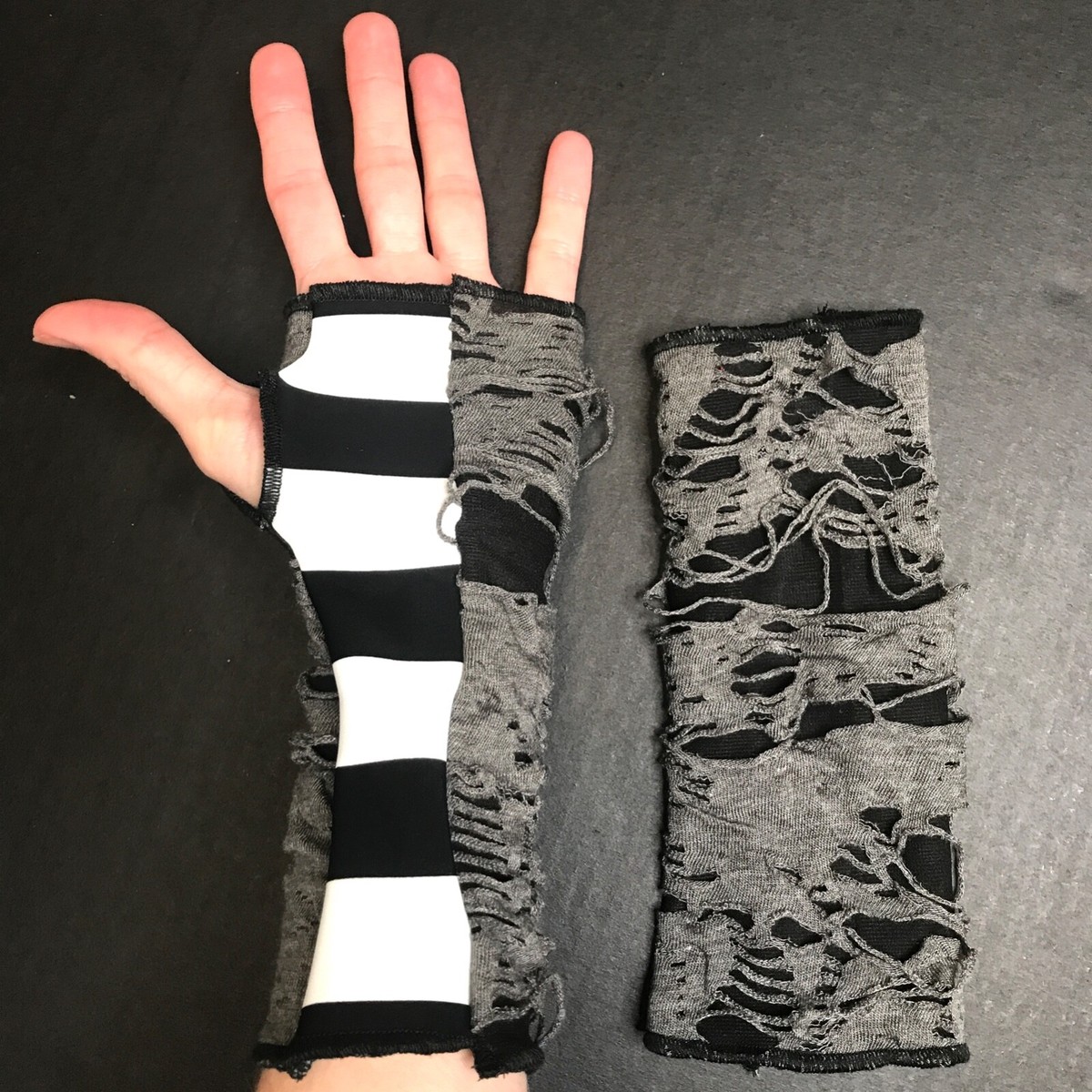 小物 fingerless gloves y2k opium archive Amazon.com: OTPEH Short Fishnet Gloves Fingerless For Women