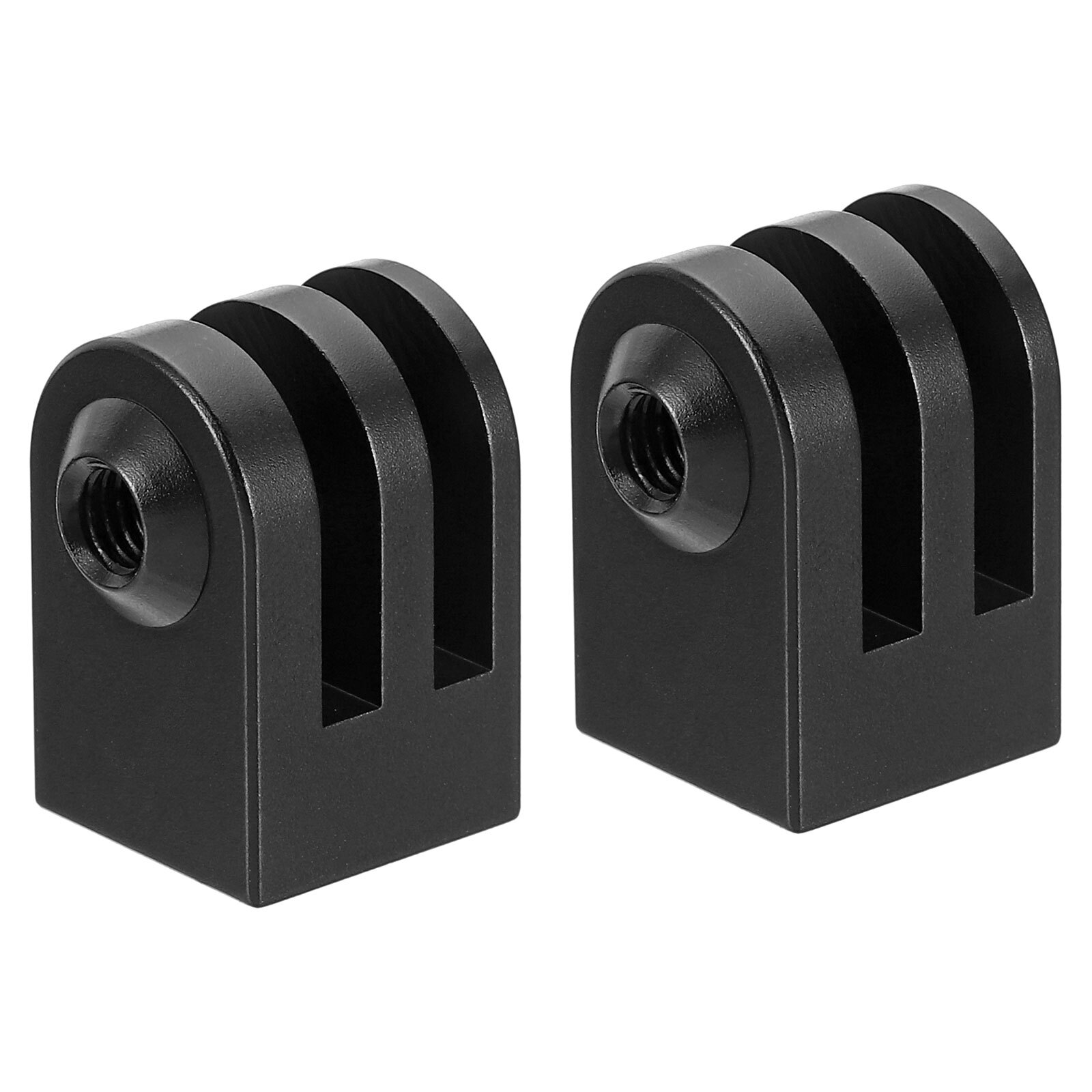 Action Camera Tripod, 2pcs Aluminum Tripod Mount Style 1, Black-image