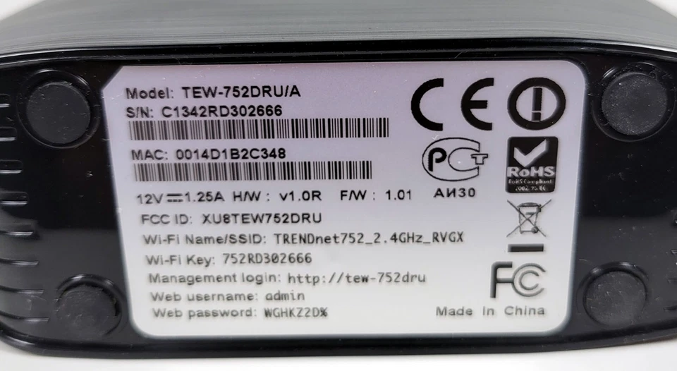 TRENDnet Wireless Dual Band Gigabit Router  ~ N600 ~ TEW-752DRU - Image 4 of 4