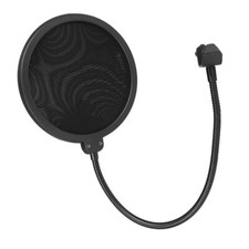 Miccrophone Pop Filter Cover For Mic Windscreen Metal Isolation Shield