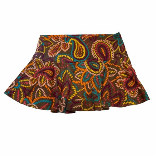 Victoria’s Secret Women's Size Small Paisley Print Colorful Swim Skirt Cover-up