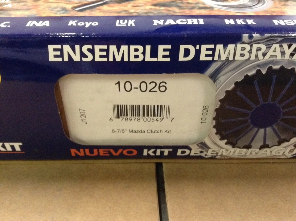NOVO Kit de Disco de Embreagem Rhinopac 10-026 Premium - Compatível com 83-94 Ford Mazda Mercury - Imagem 2 de 4