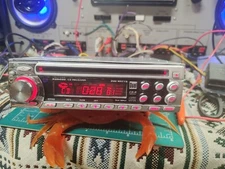 Dual Electronics XD6200 Car Stereo Faceplate Radio Audio Equalizer Deck CD AUX 