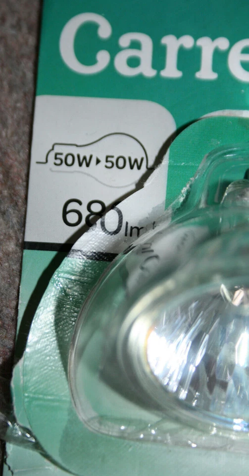 NEW 2x PHILIPS Brilliant Line L6/GU5.3 50W Bulbs, 3000K, Bright Light Halogens - Image 2 of 4