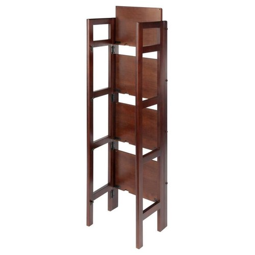 4 Tall Tier Thin Bookshelf Bookcase Vertical Shelf For Wall Book Small Narrow - Picture 5 of 8