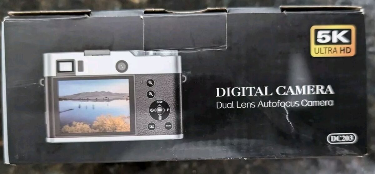 Shenzhen Sonida DC203 Digital Camera w/ Batteries & Box-5k Shenzhen Sonida DC203 Digital Camera w/ Batteries & Box-5k