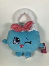 Shopkins Plush Handbag Harriet With Tag 7  2013 Moose Enterprise Stuffed Toy
