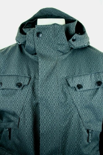 RIDE SNOWBOARDS COORS LIGHT GRAY MEN'S SNOWBOARD JACKET SIZE M VGC! - Bild 1 von 9