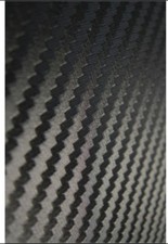 carbone noir 3D feuille vinyle adhésif 21x30cm A4 covering