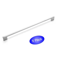 *5 Pack* Cosmas Cabinet Hardware Satin Nickel Modern Handle Pull #11244-320SN