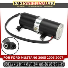 Rear Side Convertible Top Lift Motor Pump for Ford Mustang 2005-2007 MP-2WIRE