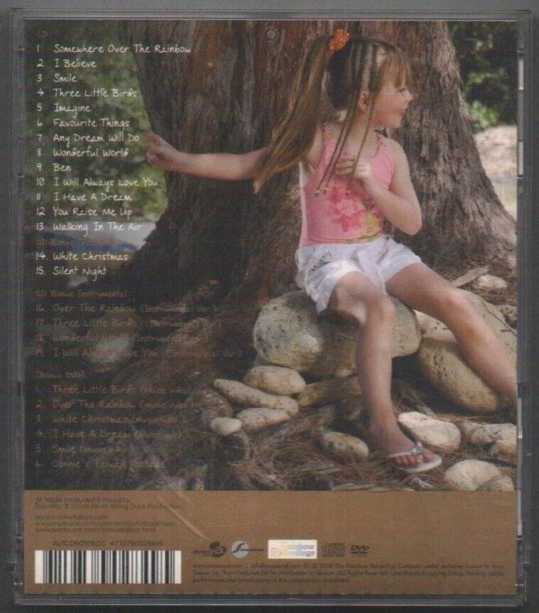 2008 Connie Talbot Over The Rainbow Asia Taiwan Ltd Obi CD+DVD New