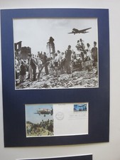1948 - The Berlin Airlift Begins & First Day Cover for the Berlin Airlift stamp