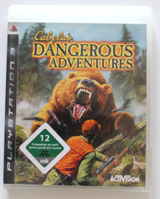 Cabela's Dangerous Adventures (Sony PlayStation 3, 2009) PS3 Spiel