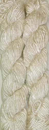 1Kg. Himalaya Recycled Natural Color Soft Sari Silk Yarn Knit Woven 10 Skeins
