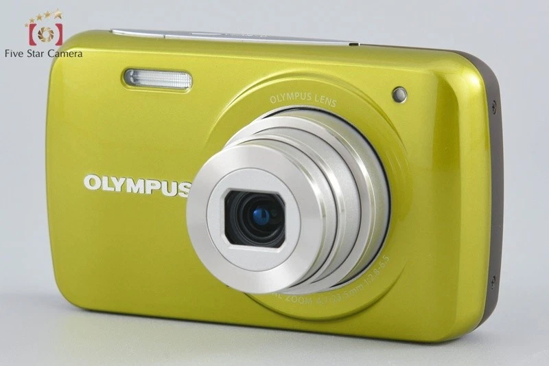 OLYMPUS VH-210 Green 14.0 MP Digital Camera w/ Box [Very Good] - Image 2 of 4