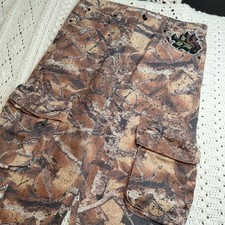 Ninth Hall Ambush Camo Cargo Pants 34x30" Streetwear Wide Leg Baggy Y2K Hip Hop