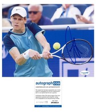 Jannik Sinner AUTOGRAPH Signed U.S. Open Tennis Champion 8x10 Photo ACOA