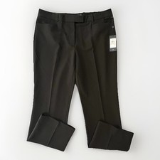 Tommy Hilfiger Princeton Boot Leg Dress Pants Women  s Size 10 Black NWT 79