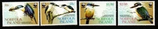 NORFOLK ISLAND SG894/7 2004 SACRED KINGFISHER MNH