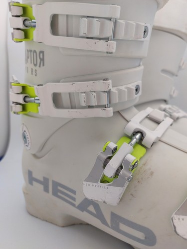 World Cup Rebels White/Yellow Ski Boots 26.5 283MM Raptor 90RS - Picture 9 of 24